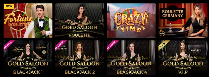 Zet Casino live