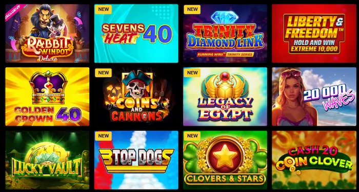Zet Casino spiele
